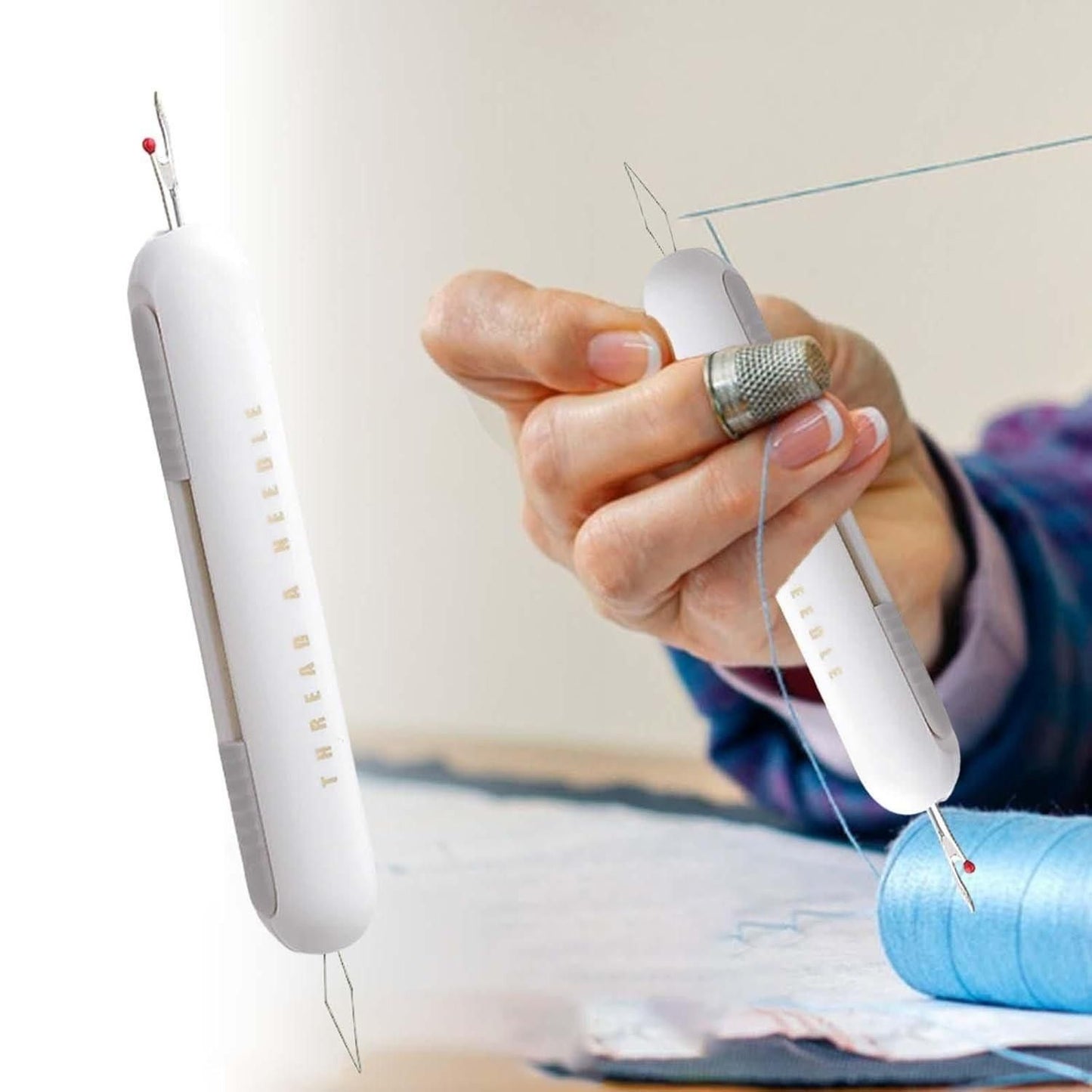 2 in 1 Needle-Threader Tool Pack of 2